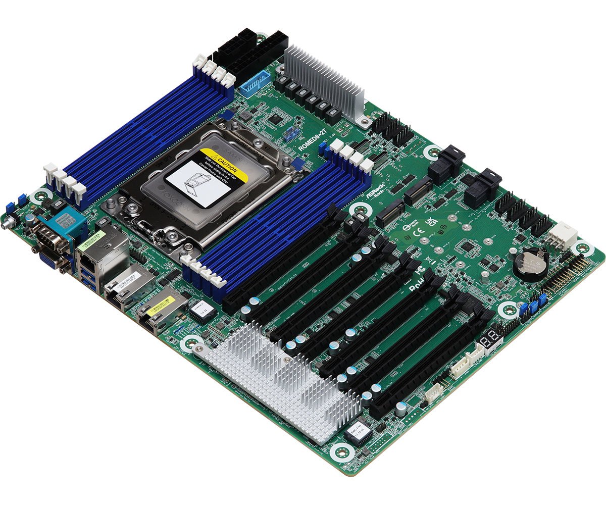 EAN 4710483940590 - Asrock ROMED8-2T/BCM placa base Socket SP3 ATX imagen 2