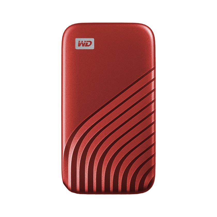 EAN 0619659184599 - Western Digital My Passport 2 TB USB Tipo C 3.2 Gen 2 (3.1 Gen 2) Rojo imagen 1