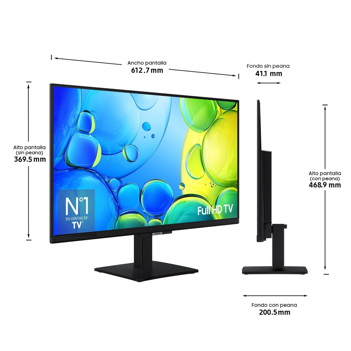 EAN 8806099054687 - Samsung TU27F6005FK 68,6 cm (27") Wifi Negro imagen 10