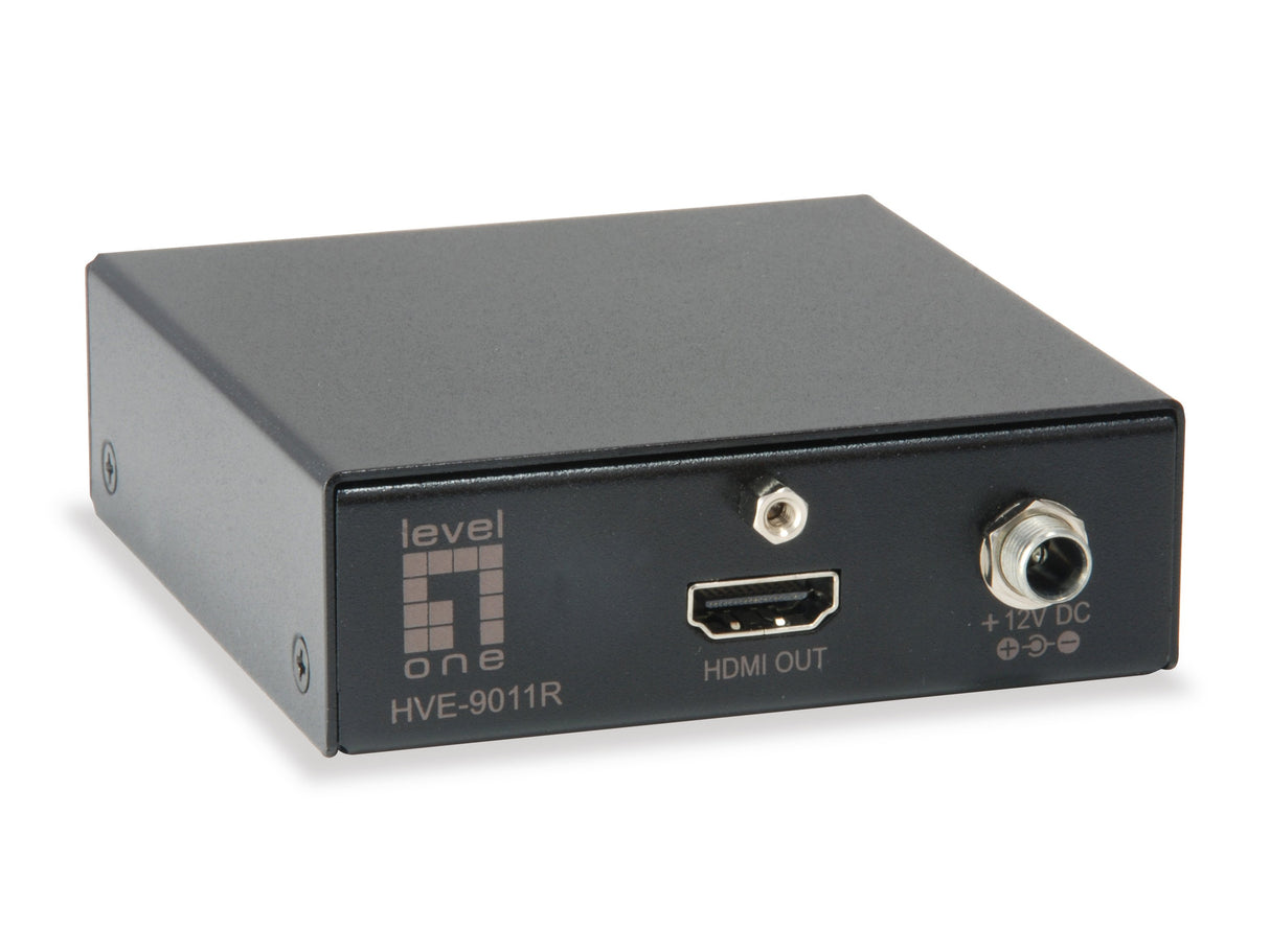 EAN 4015867204078 - LevelOne HVE-9010 extensor audio/video Transmisor y receptor de señales AV Negro imagen 3