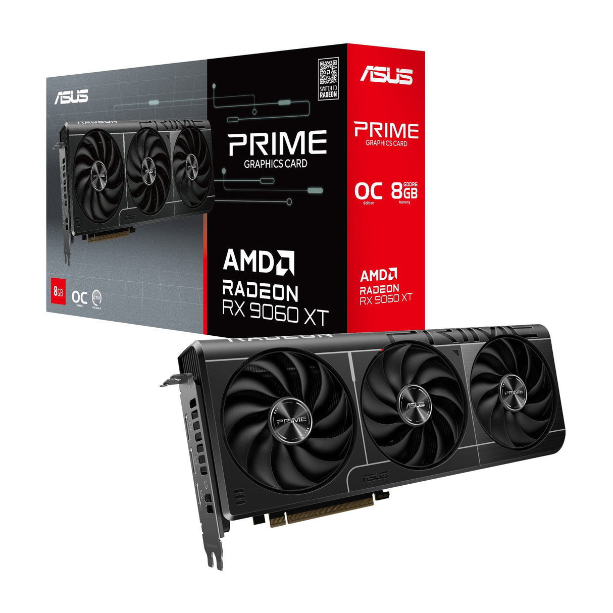 EAN 4711387994184 - ASUS Prime -RX9060XT-O8G AMD Radeon RX 9060 XT 8 GB GDDR6 imagen 10