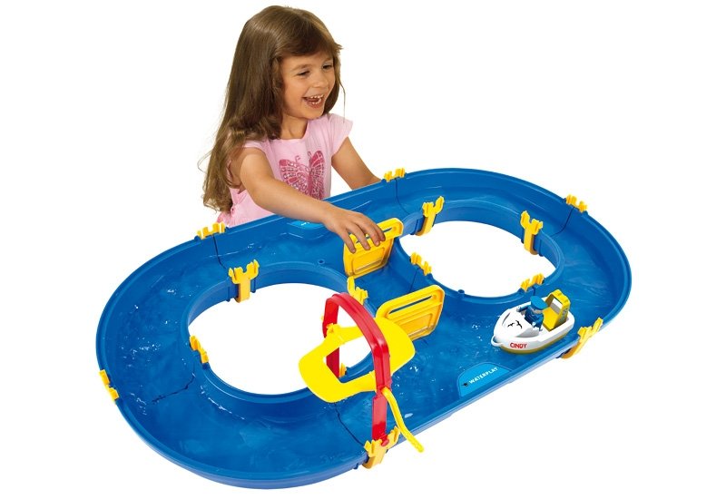 Big Waterplay Rotterdam Pista Para Barcos, Juguete De Agua