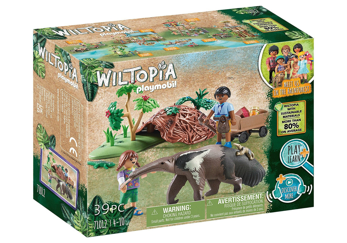Playmobil 71012 Wiltopia - Ameisenbärpflege, Konstruktionsspielzeug 71012