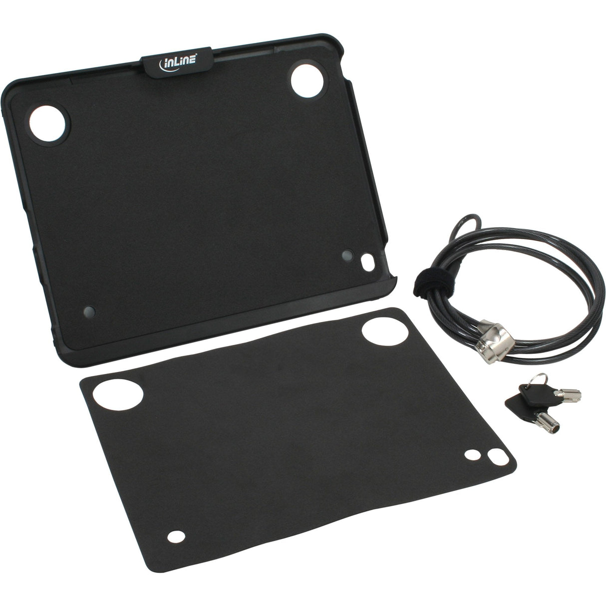 Funda Para Ipad Inline Con Soporte Y Candado De Seguridad - Llave De 2 M