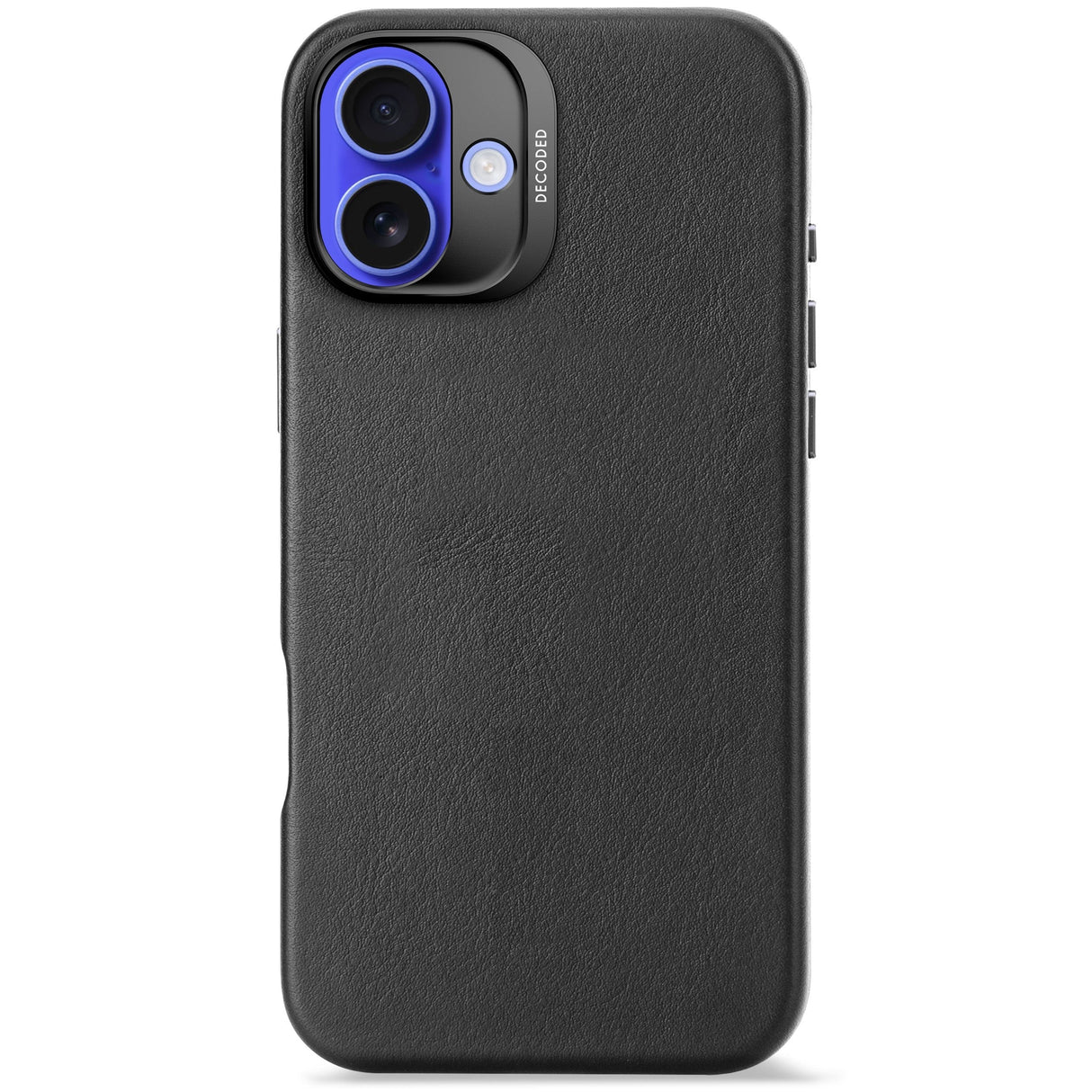 Decoded Leather Backcover Iphone 16 Plus Black