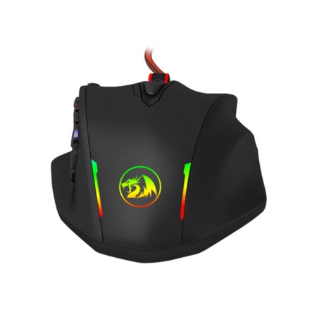 Redragon Impact Ratón Gaming Rgb Laser 6200 Dpi