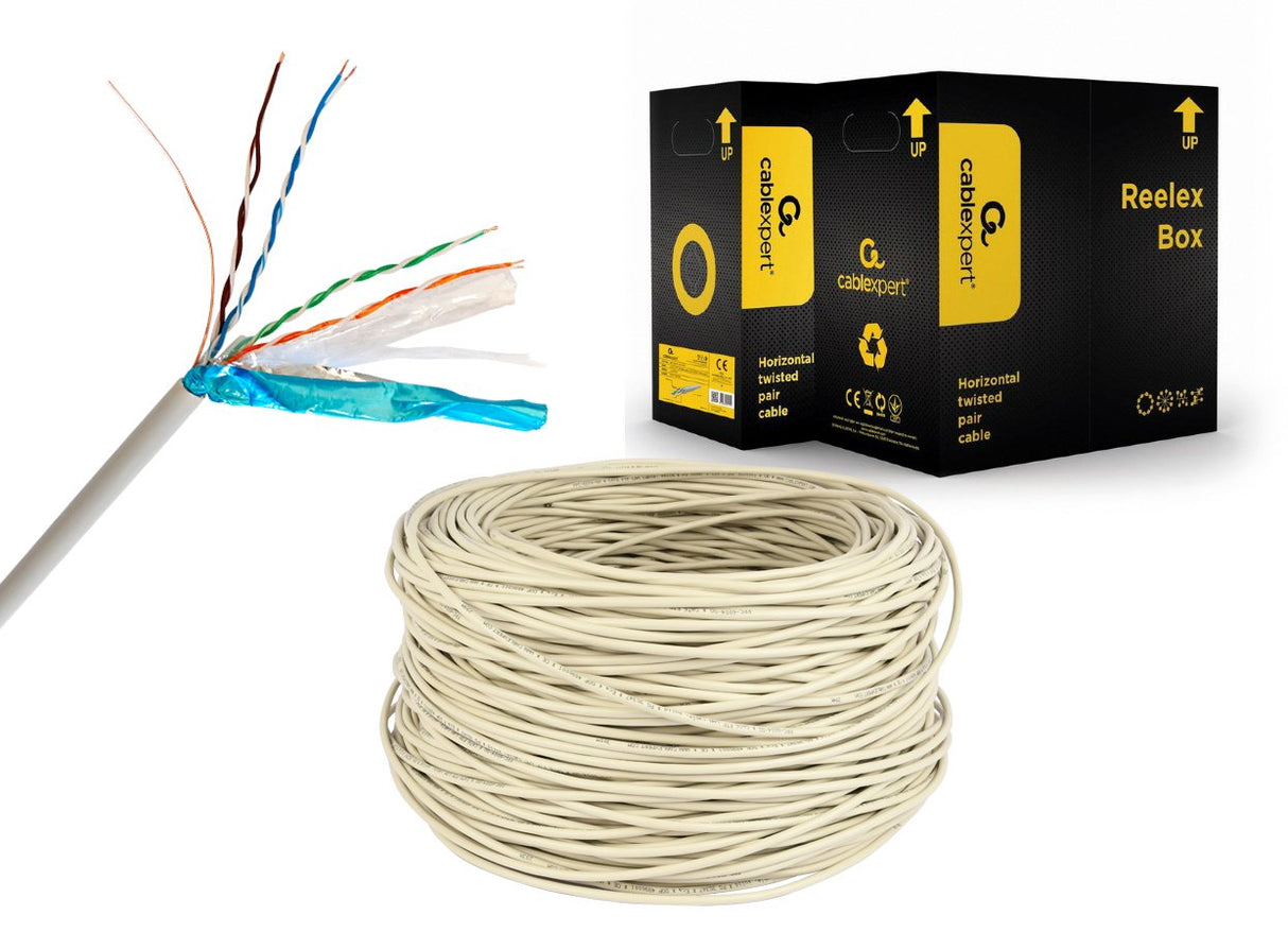 EAN 8716309088053 - Gembird FPC-6004-SOL cable de red Gris 305 m Cat6 F/UTP (FTP) imagen 3