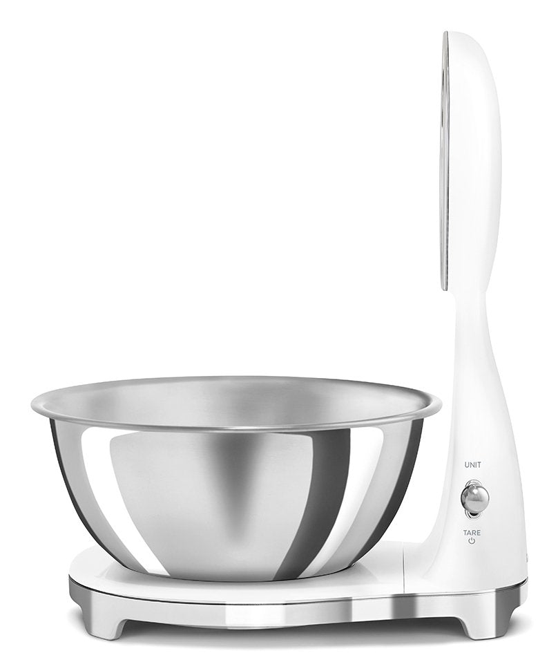 Báscula De Cocina Analógica Y Digital Smeg Blanca Ksf01whww