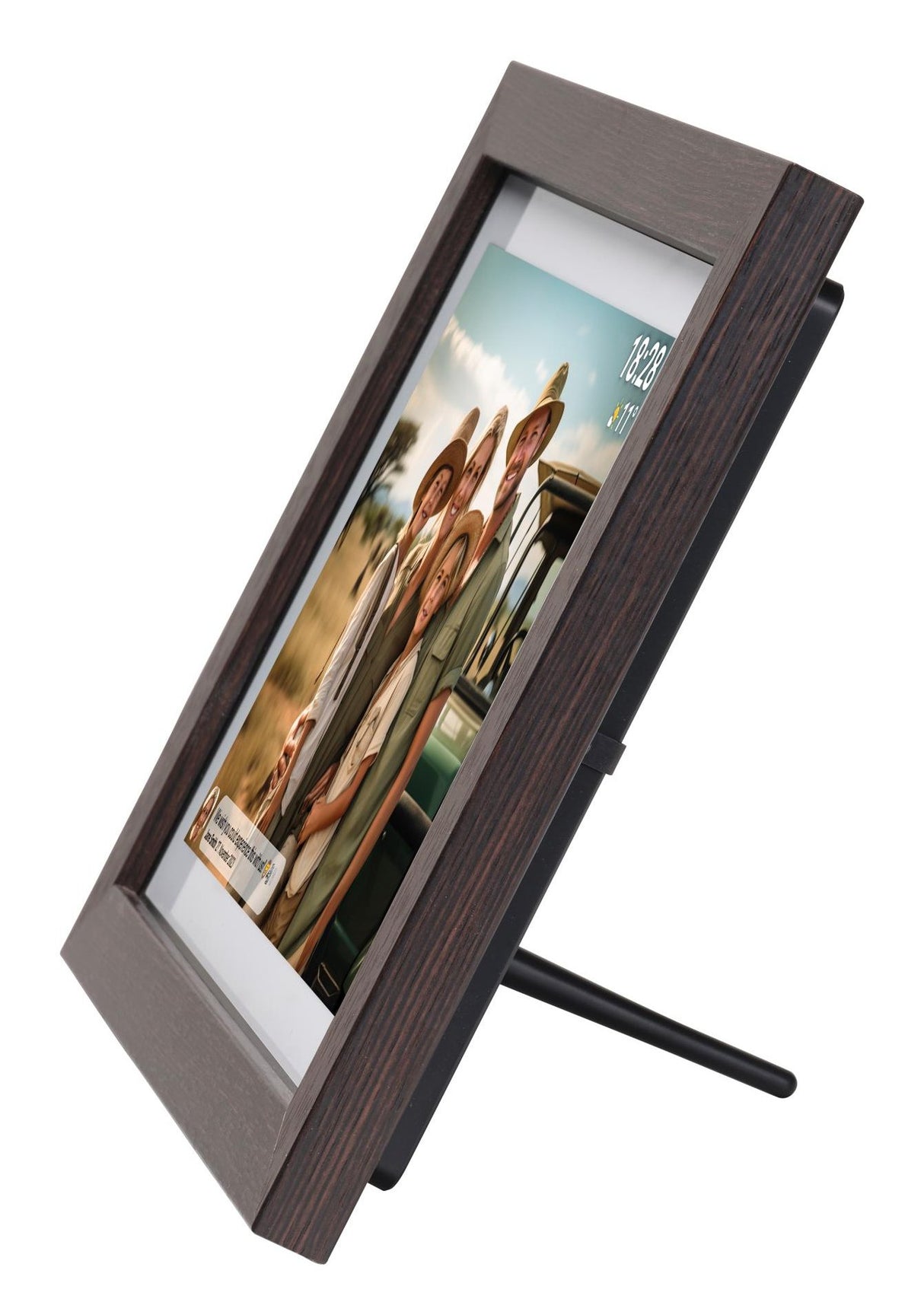 EAN 5706751070310 - Denver PFF-1042DWMK2 marco fotográfico digital Madera 25,6 cm (10.1") Pantalla táctil Wifi imagen 4
