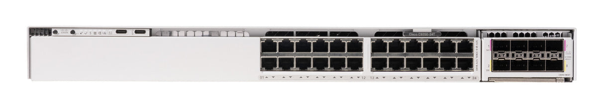 Cisco C9350-24t Conmutador L3 Gestionado 24 X 10/100/1000 Sobremesa Montable En Rack