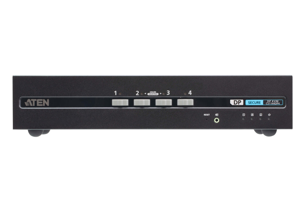 EAN 4710469341366 - ATEN CS1144DP4 interruptor KVM Negro imagen 1