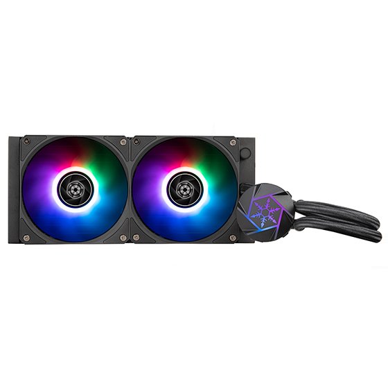 EAN 4710679814858 - Silverstone VIDA 240 SLIM Carcasa del ordenador Kit de refrigeración líquida 12 cm Negro imagen 2