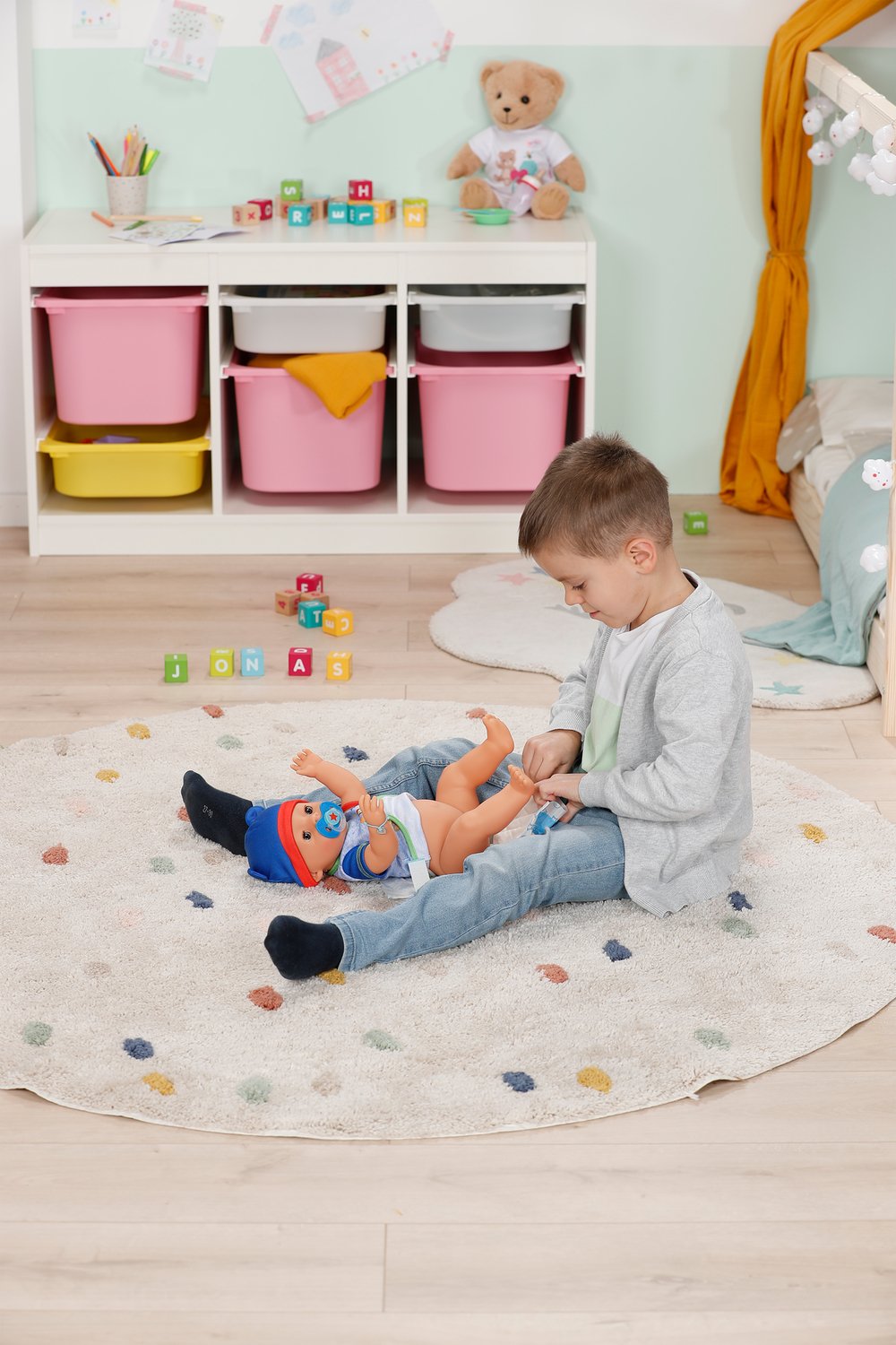 Lalka Baby Born Chlopiec Jonas 43cm