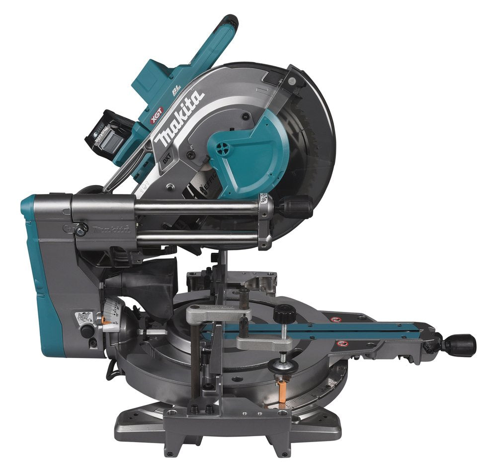 Tronzadora E Ingletadora Inalámbrica Makita Ls003gz01, 40 Voltios + Adaptador De Radio Azul, Bluetooth, Sin Batería Ni Cargador Ls003gz01