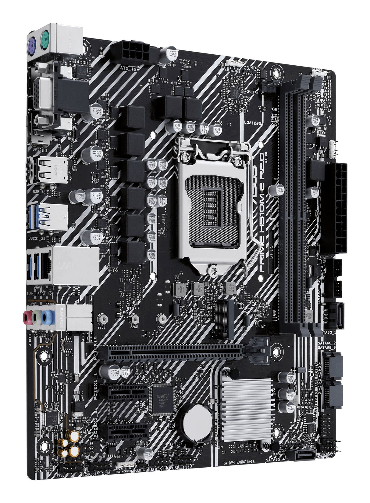 Placa Base Asus Prime H510m-E R2.0 Intel,1200,Ddr4,Matx