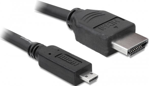 EAN 4043619826636 - DeLOCK 3m HDMI cable HDMI HDMI tipo A (Estándar) HDMI tipo D (Micro) Negro imagen 1