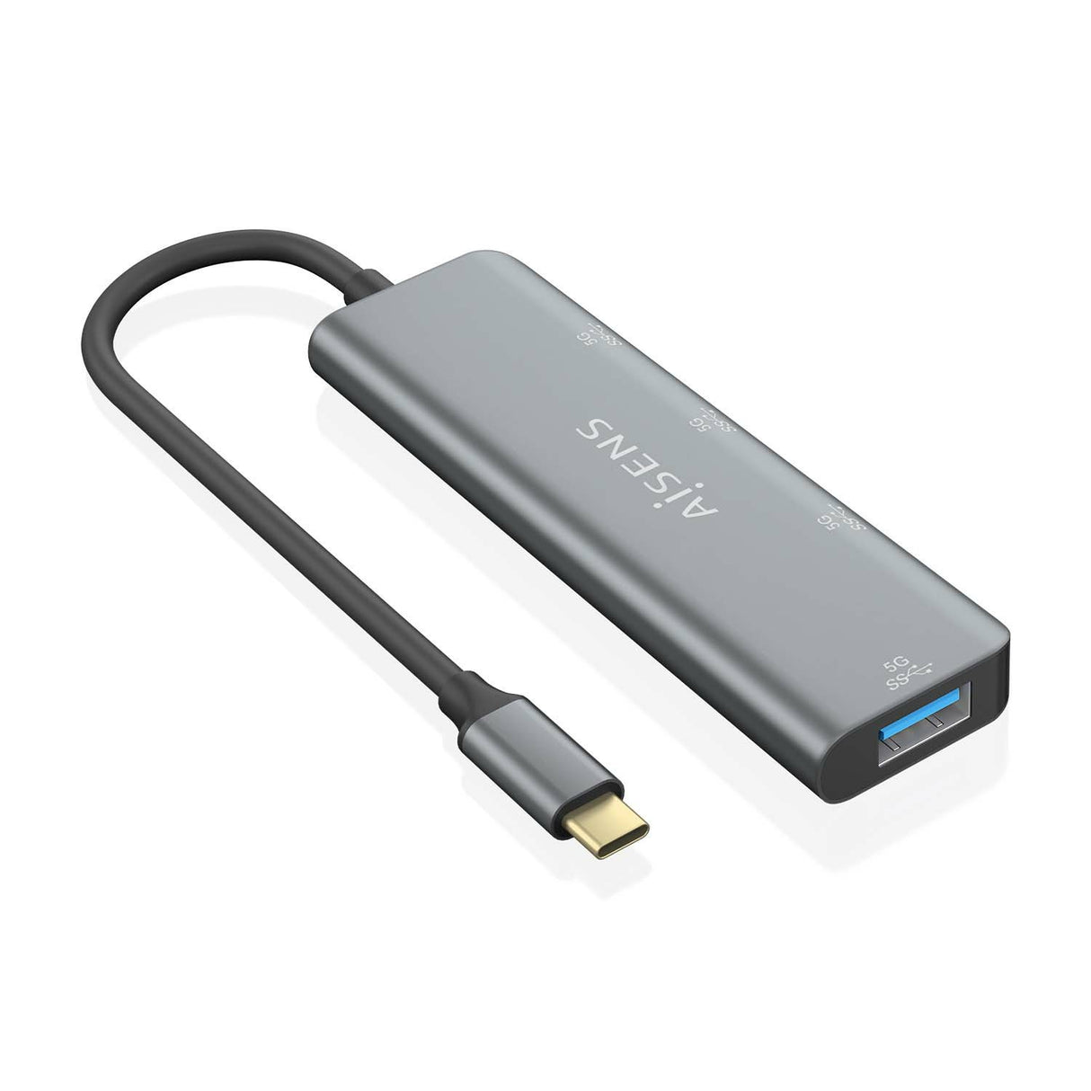 EAN 8436574709827 - AISENS A109-0762 hub de interfaz USB 3.2 Gen 1 (3.1 Gen 1) Type-C 5000 Mbit/s imagen 2