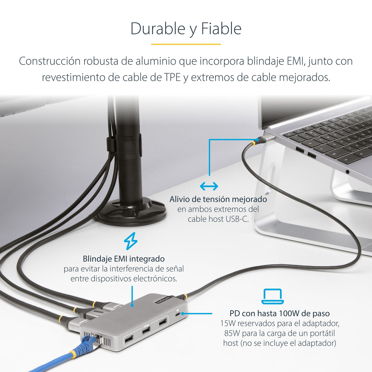 EAN 0065030896078 - StarTech.com 117B-USBC-MULTIPORT base para portátil y replicador de puertos Alámbrico USB 3.2 Gen 2 (3.1 imagen 14