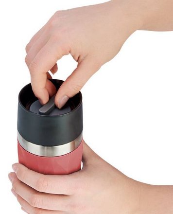 Emsa Taza De Viaje Taza Térmica Compacta 0,3 Litros N2160400