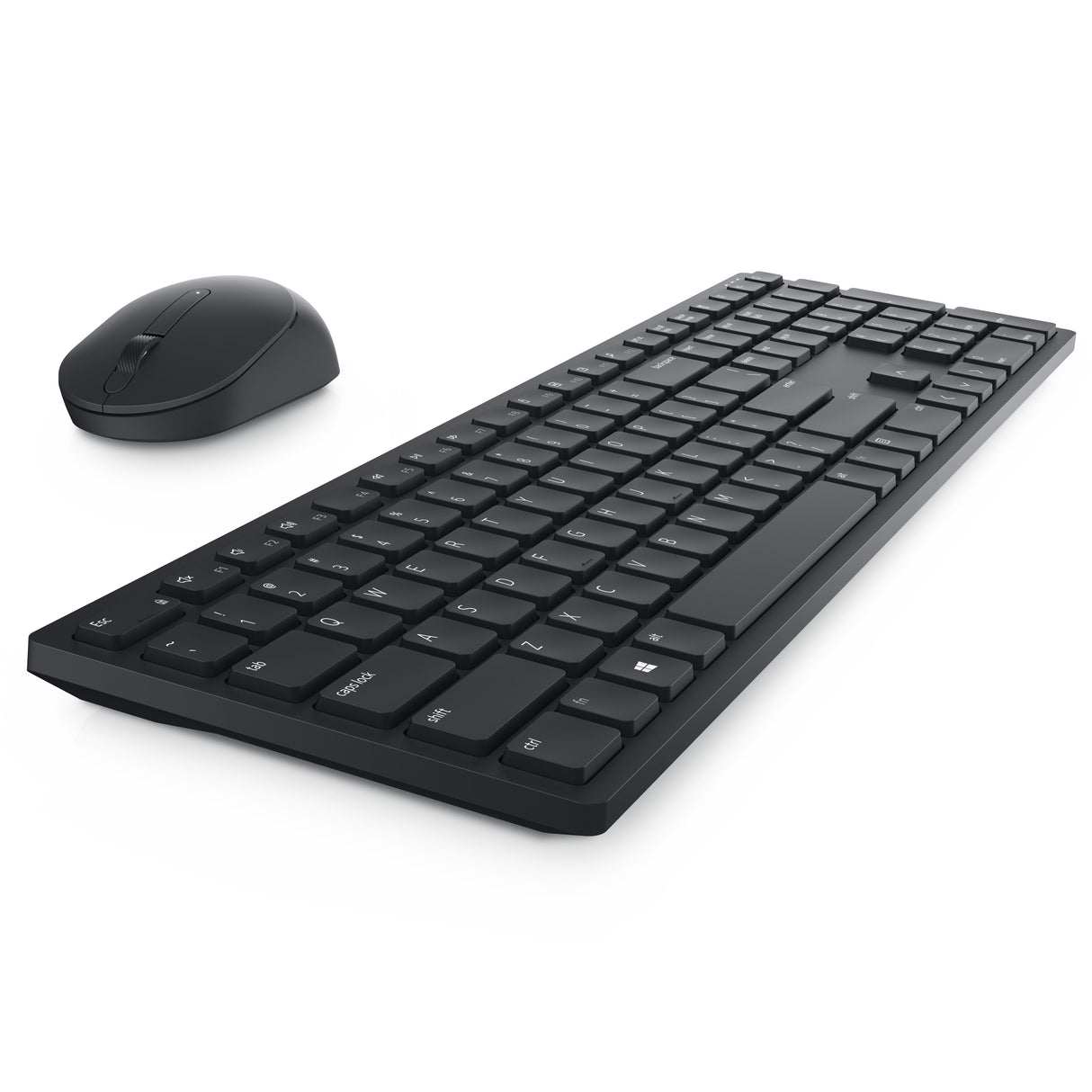 Dell Km5221w Teclado Francés + Raton Rf Inalámbrico Azerty Negro