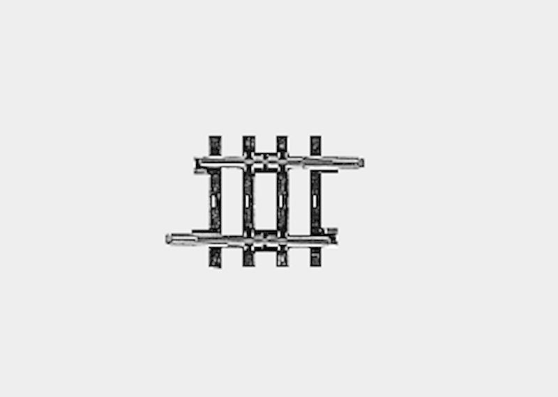 Märklin 2203 - Track - 15 Año E - 1 Ud. - Negro - 3 Cm