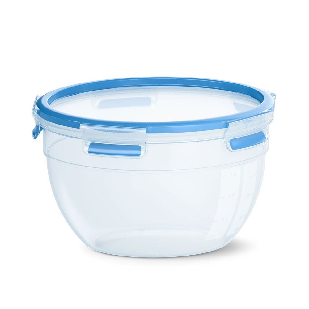 EAN 4009049532189 - EMSA CLIP & CLOSE N10114 Alrededor Contenedor 2,6 L Azul, Transparente 1 pieza(s) imagen 1