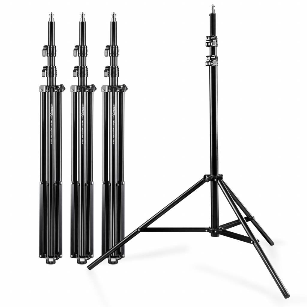 Walimex Wt-806 Lamp Tripod 256cm 4 Pcs. Set