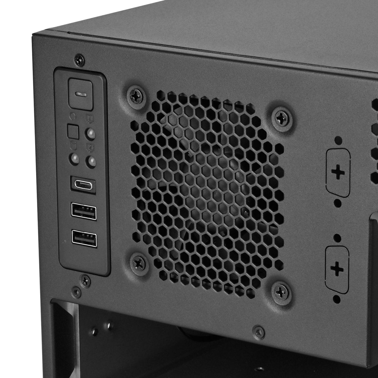 Carcasa De Rack Silverstone Rm46-502-I Negra Sst-Rm46-502-I
