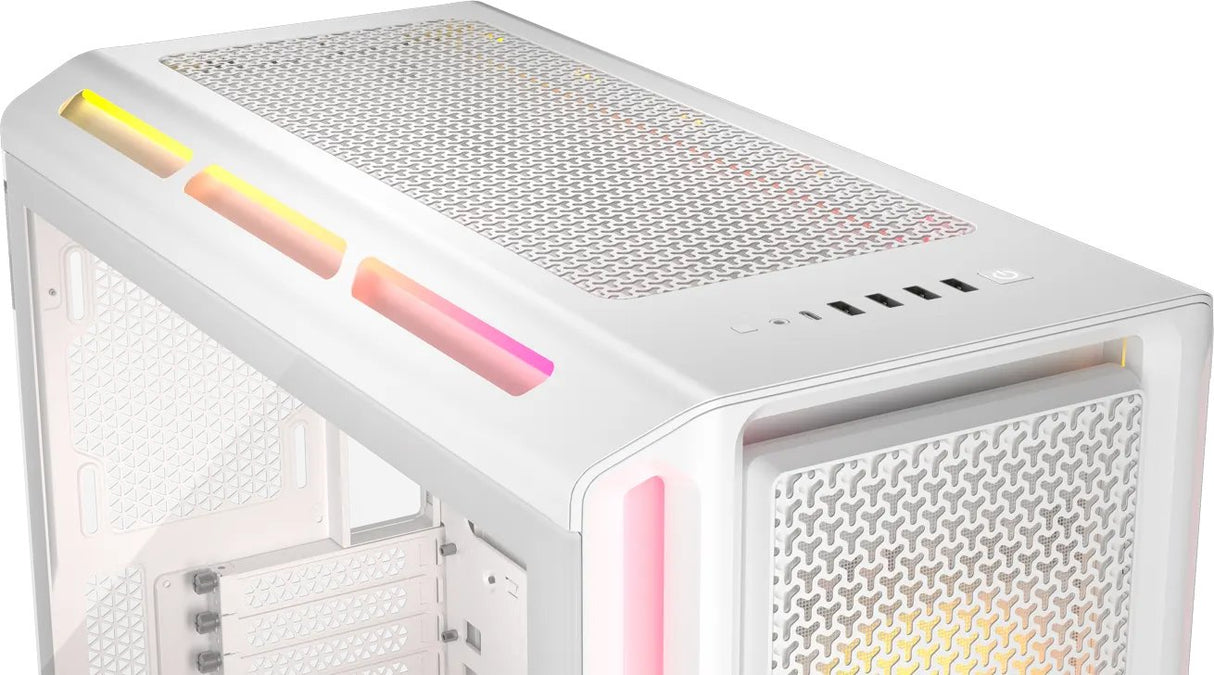 EAN 0840440487746 - Corsair iCUE LINK 5000T LX RGB Midi Tower Blanco imagen 2