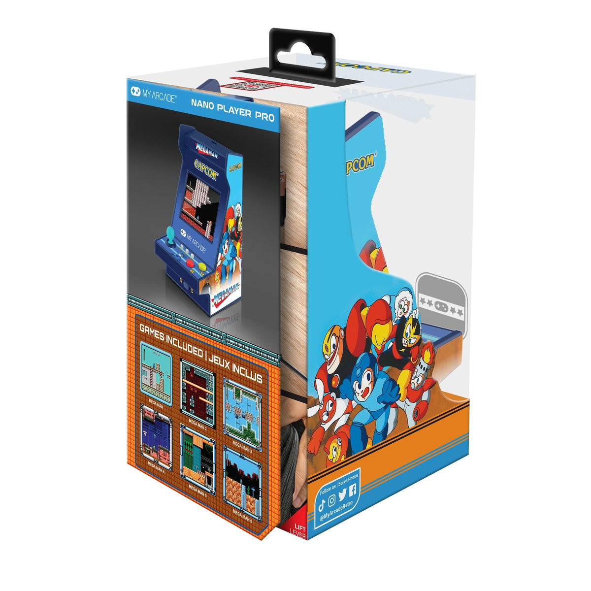 My Arcade Nano Player Megaman 6 Games 4.5" Dgunl-4188