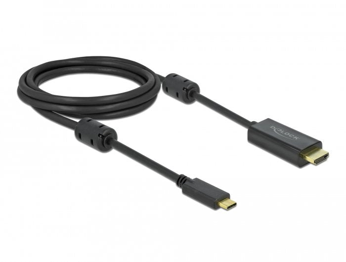 Delock Cable Usb Tipo-C -> Hdmi Activo (Dp Alt Mode) 4k 60 Hz 2 M