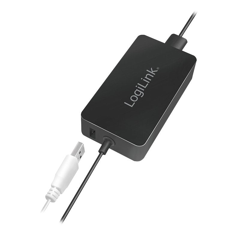 Logilink Pa0197 Cargador De Dispositivo Móvil Portátil, Universal Negro Corriente Alterna Interior
