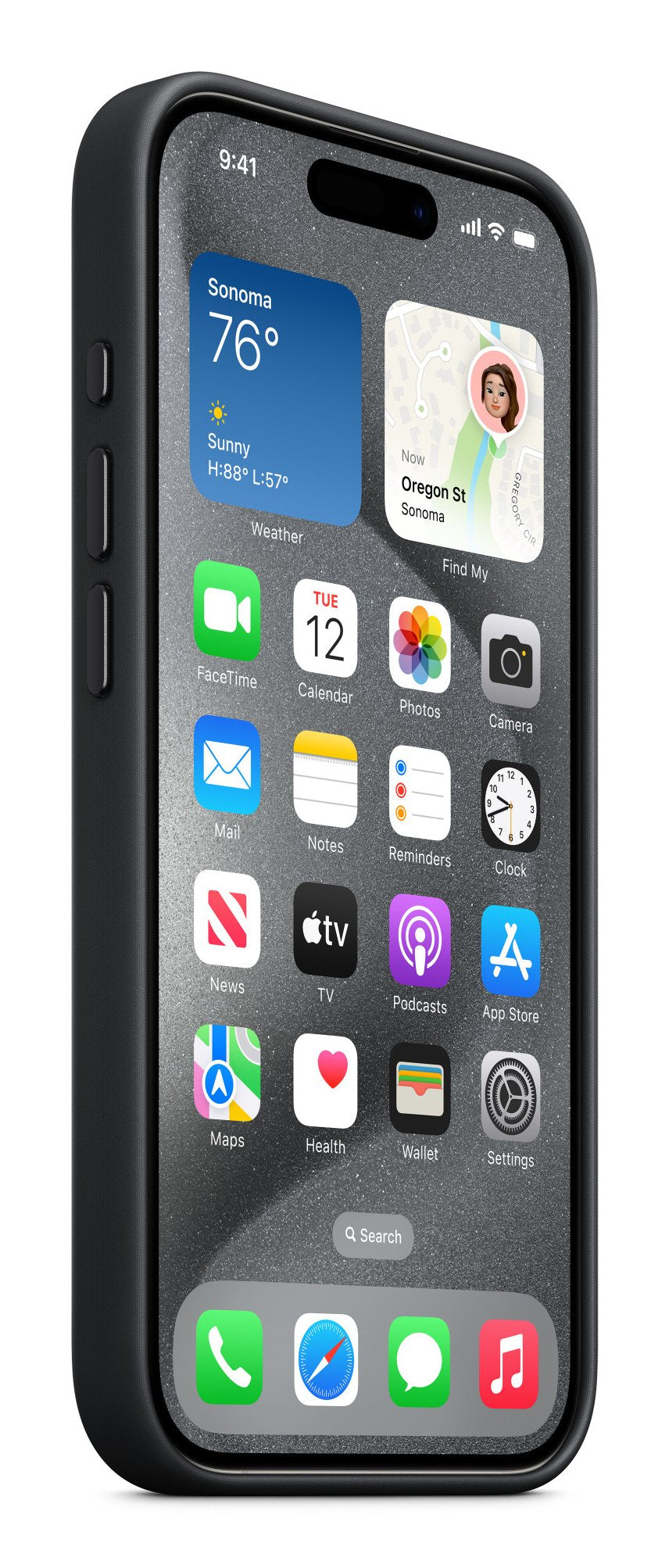 Apple Funda Iphone 15 Pro Con Magsafe Negro