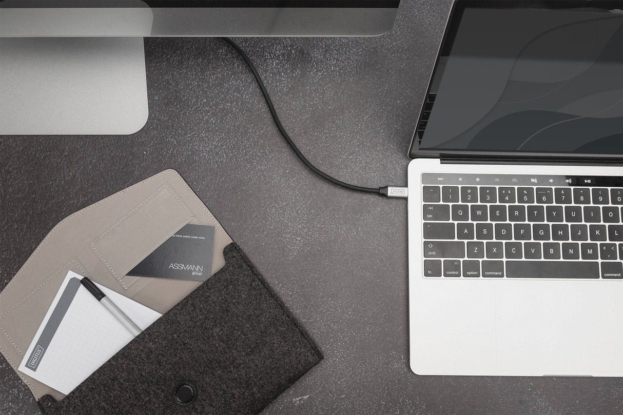 EAN 4016032481164 - Digitus DB-300220-010-S cable USB USB 3.2 Gen 1 (3.1 Gen 1) 1 m USB C Negro imagen 2