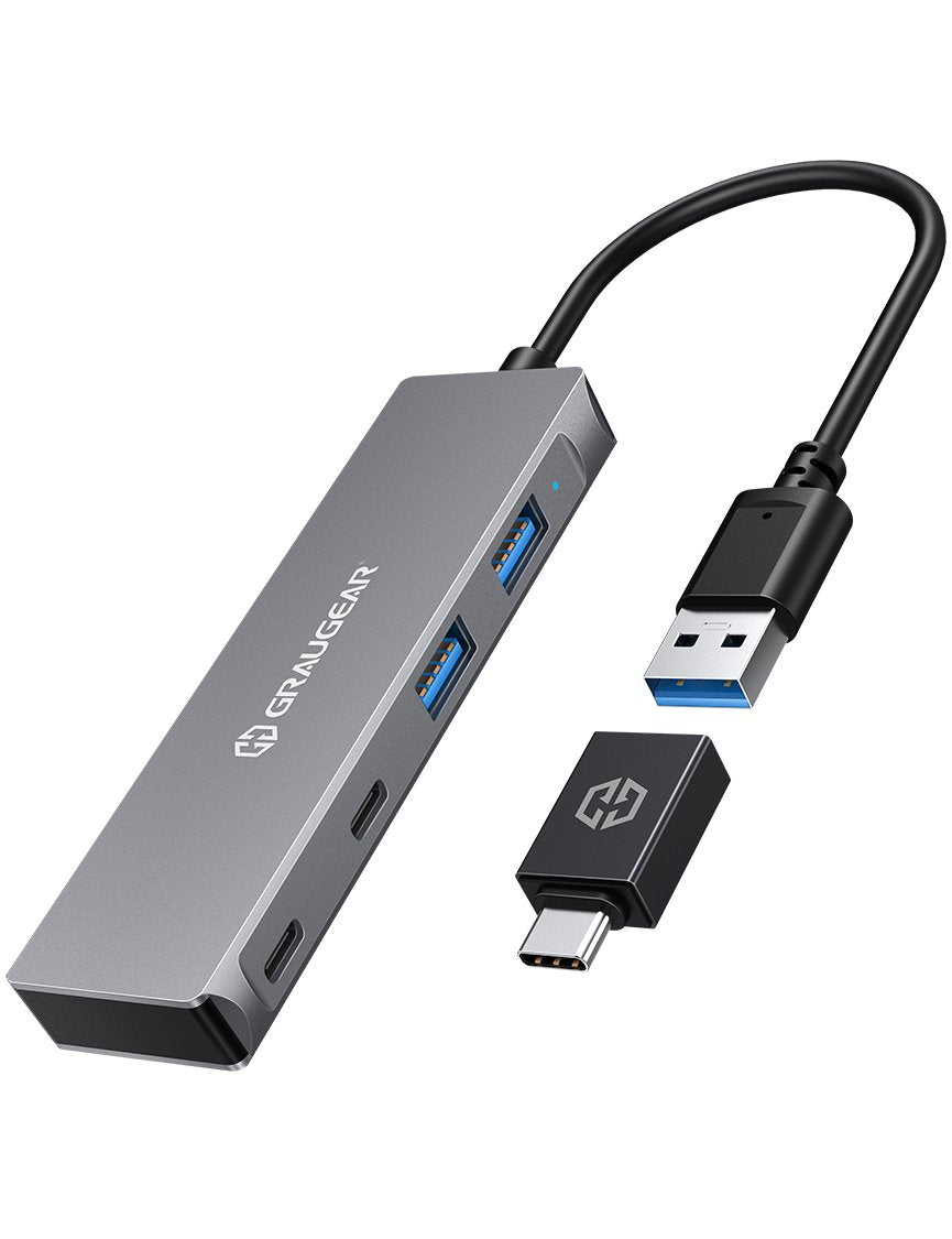 Graugear G-Hub2a2c-Ac Hub Usb-Hub 4x Usb 3.0, 2x Type-C Und 2x Type-A Retail