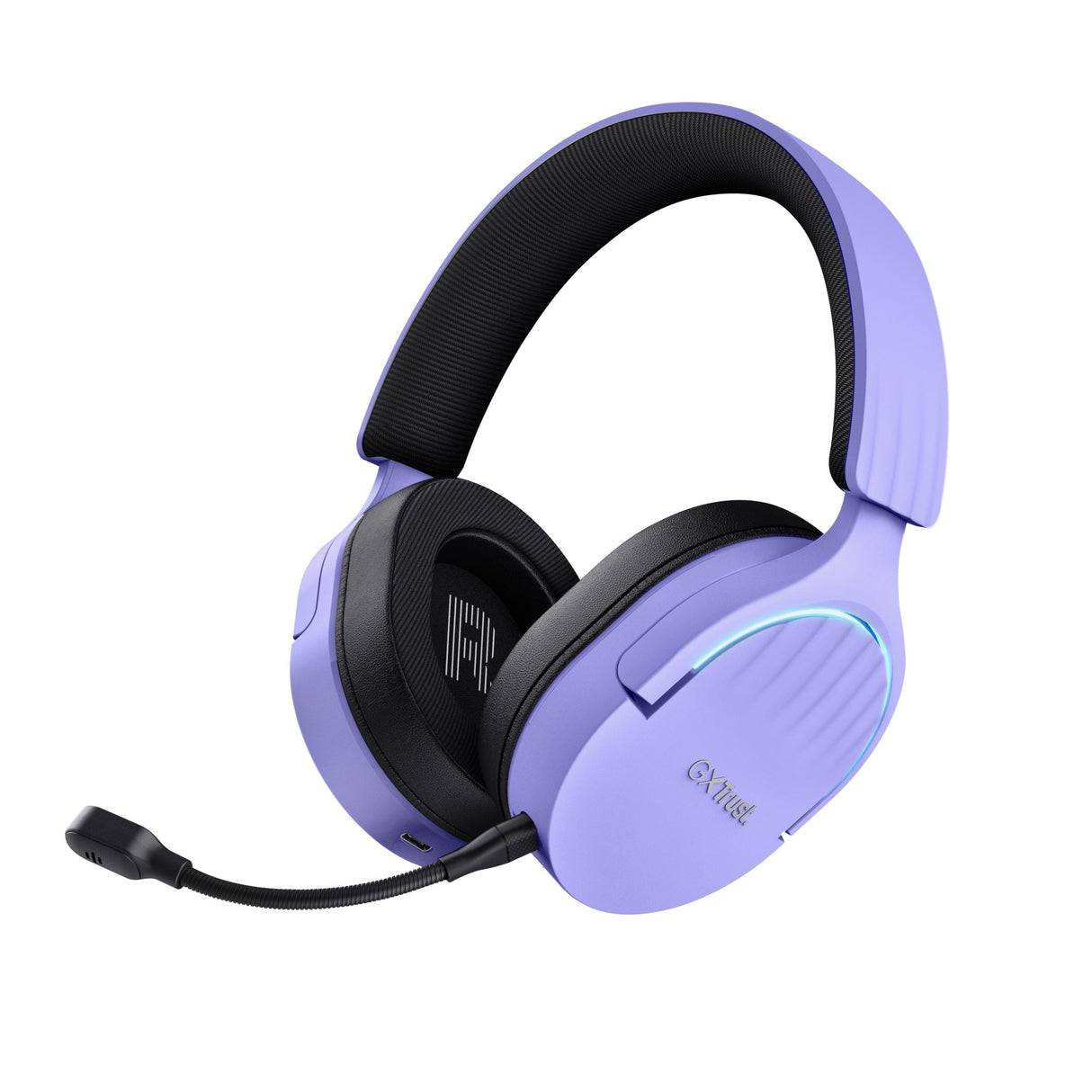 EAN 8713439253054 - Trust GXT 491P FAYZO Auriculares Inalámbrico y alámbrico Diadema Juego USB tipo A Bluetooth Negro, Púrpur imagen 2