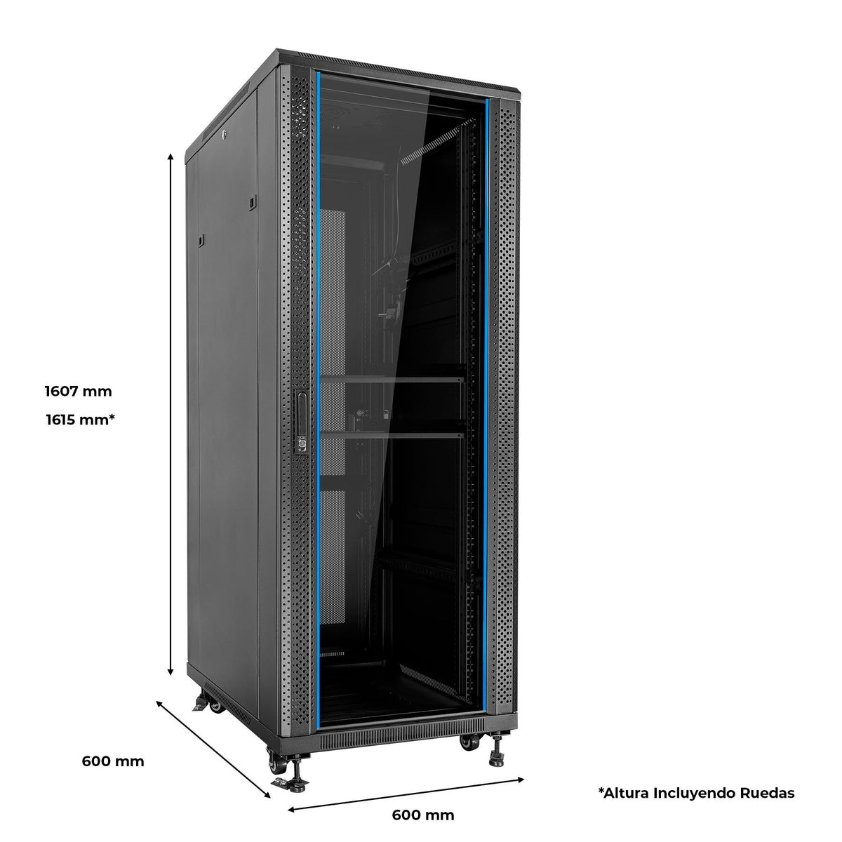 EAN 6940533543848 - aiten data AI6632 Rack o bastidor independiente Negro imagen 12