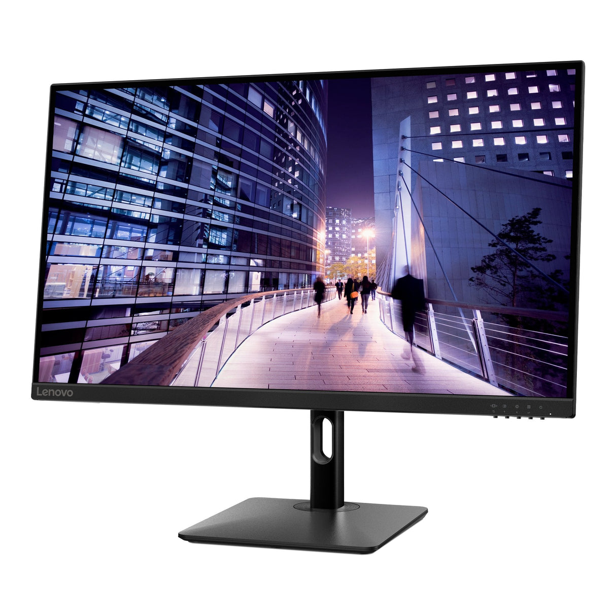 EAN 0198153593101 - Lenovo N27p LED display 68,6 cm (27") 3840 x 2160 Pixeles 4K Ultra HD Negro imagen 3