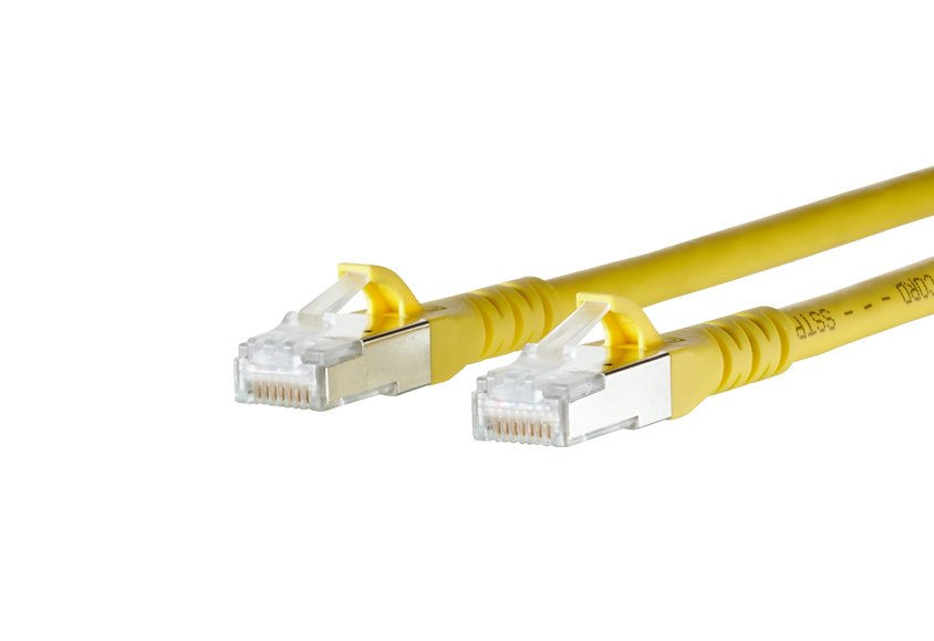 Metz Connect Cat.6a Cable De Red Amarillo 1,5 M Cat6a S/Ftp (S-Stp)