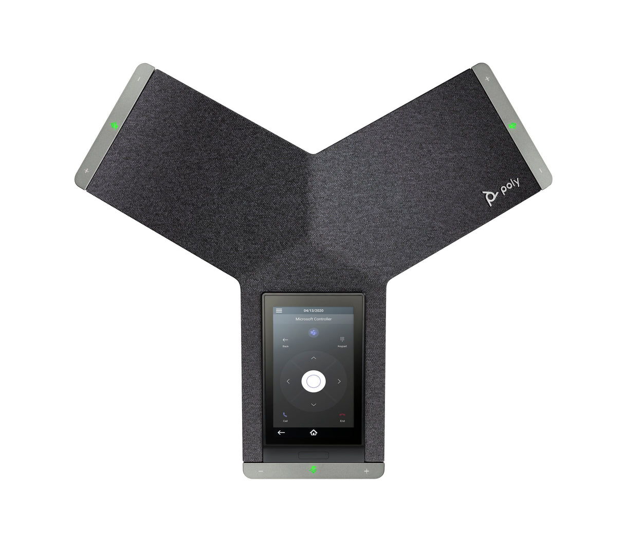 Teléfono Poly Trio C60 Nr Para Microsoft Teams Voip Para Conferencias Con Interfaz De Bluetooth Ieee 802.11a/B/G/N (Wi-Fi) / Bluetooth 4.2 5 Vías Capacidad De Llamadas Sip Srtp Sdp 3 Líneas Negro