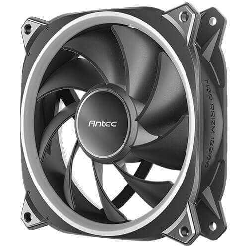 Pack De 3 Ventiladorados De Caja Antec Neo Prizm T3 Rgb - 12cm (Negro)