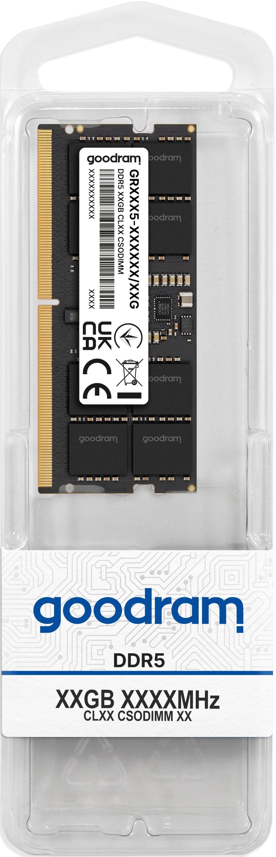 Memoria Para Portátil Ddr5 Csodimm 32gb(216) 6400 Cl52