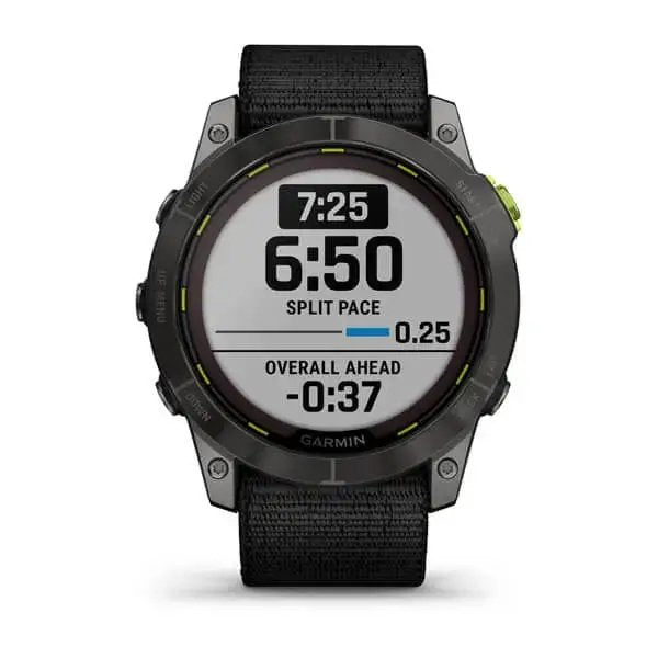 Zegarek Sportowy Garmin Enduro 2 Solar Black Carbon Gray Dlc Ti Ultrafit Band