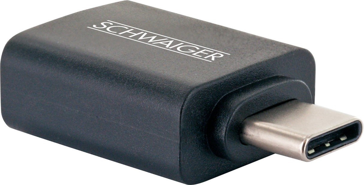 Schwaiger Usb-Adaptador Usb3.1c->Usb3.0a Negro