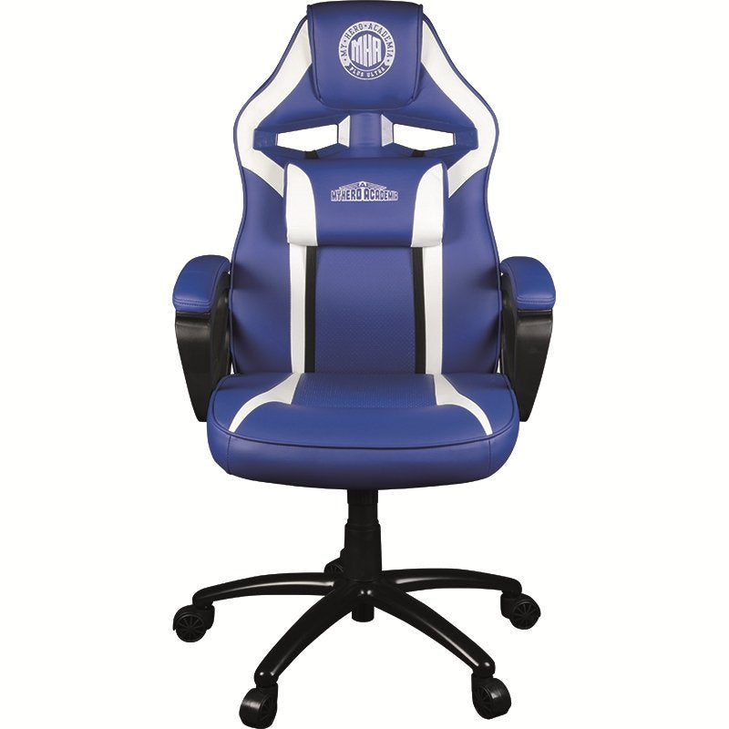 Silla Gamer Konix Mha Gran Comodidad Y Ergonomia Inclinacion Hasta 15º Color Azul Y Blanco Kon Chair Mha