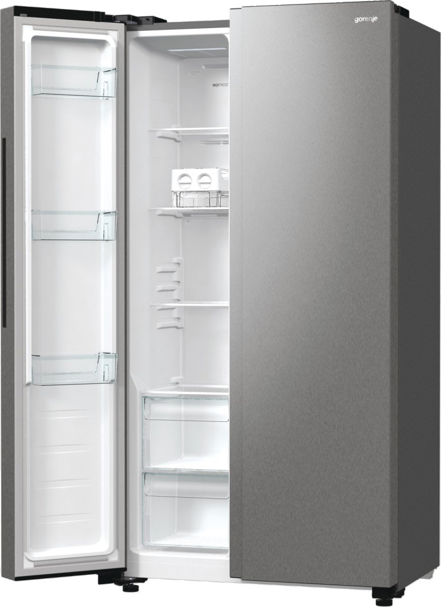 EAN 3838782684449 - Gorenje NRR9185EAXL nevera puerta lado a lado Independiente 550 L Gris imagen 10
