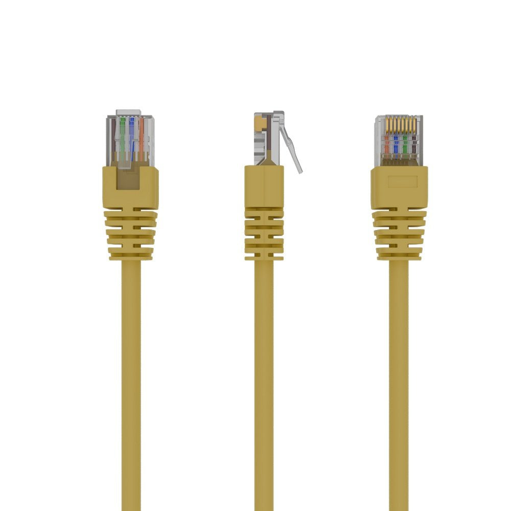 EAN 8716309038386 - Gembird PP12-5M/Y cable de red Amarillo Cat5e imagen 1