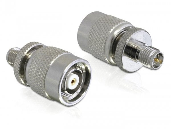 EAN 4043619884117 - DeLOCK 88411 cambiador de género para cable RP-SMA RP-TNC Plata imagen 1
