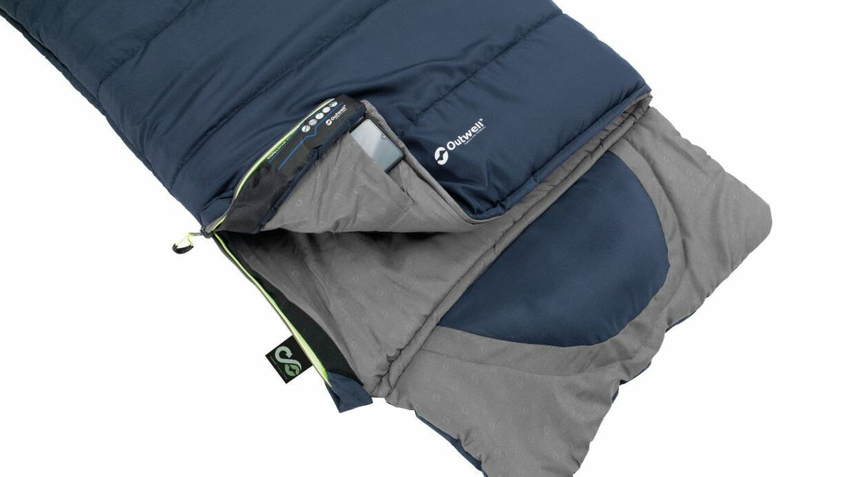 EAN 5709388136701 - Outwell Contour Junior Niños Saco de dormir rectangular Poliéster Azul imagen 6