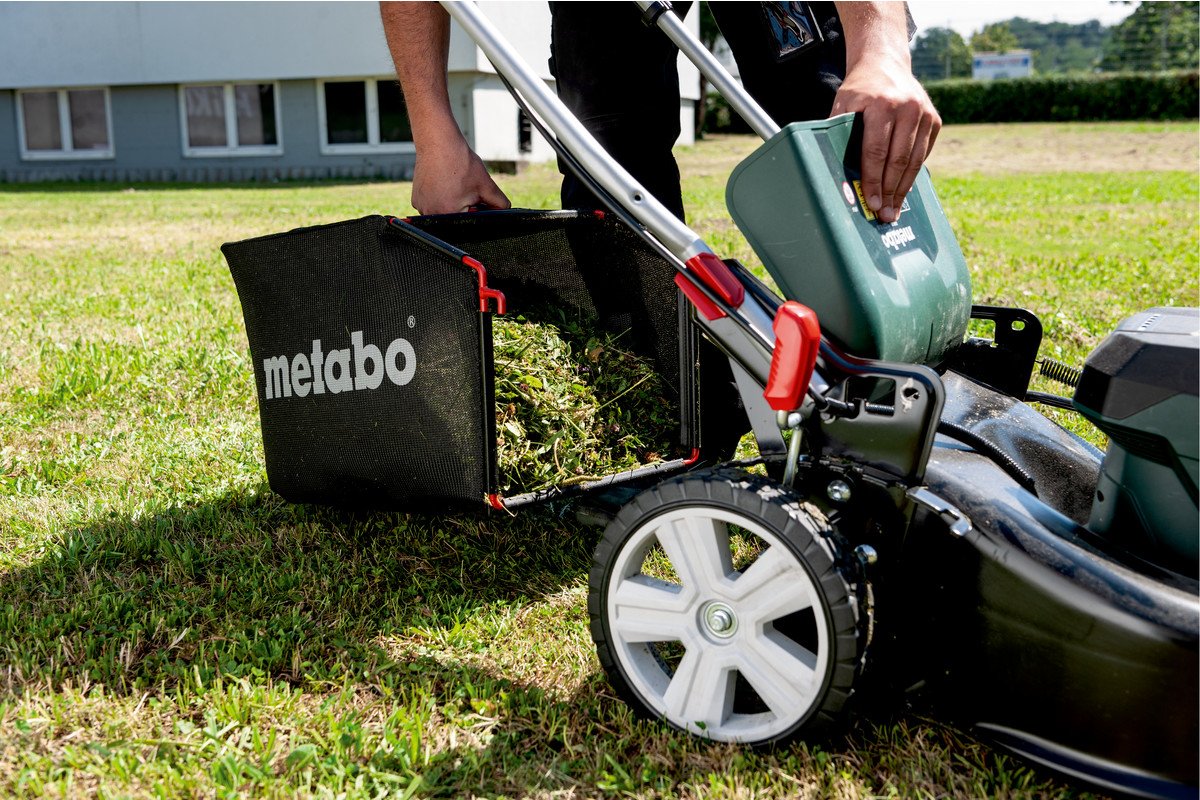 EAN 4061792201750 - Metabo RM 36-18 LTX BL 46 Cortacésped manual Batería Verde imagen 10